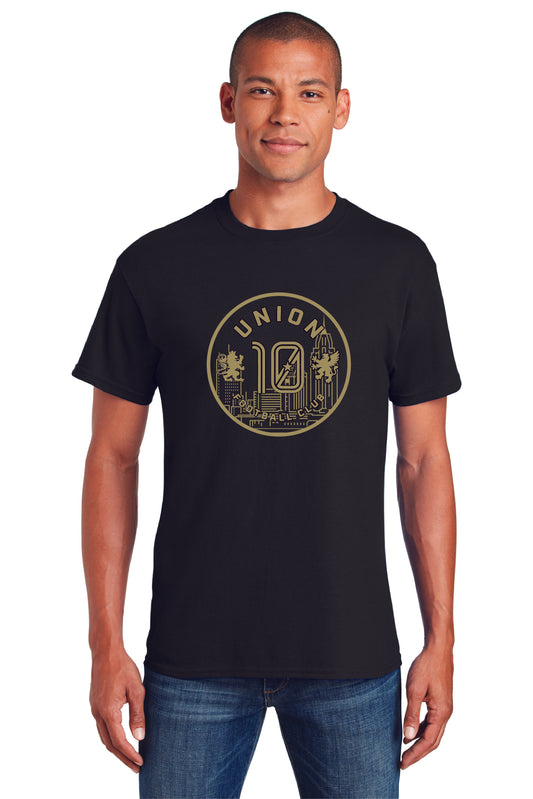 Union 10 FC Mobile OG Hometown Twist Crewneck - BLACK