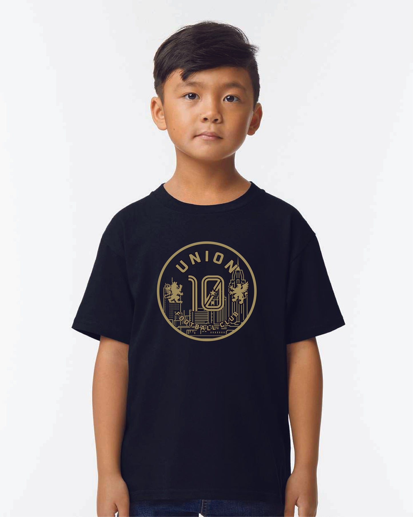 Union 10 FC Mobile OG Hometown Twist YOUTH Crewneck - BLACK